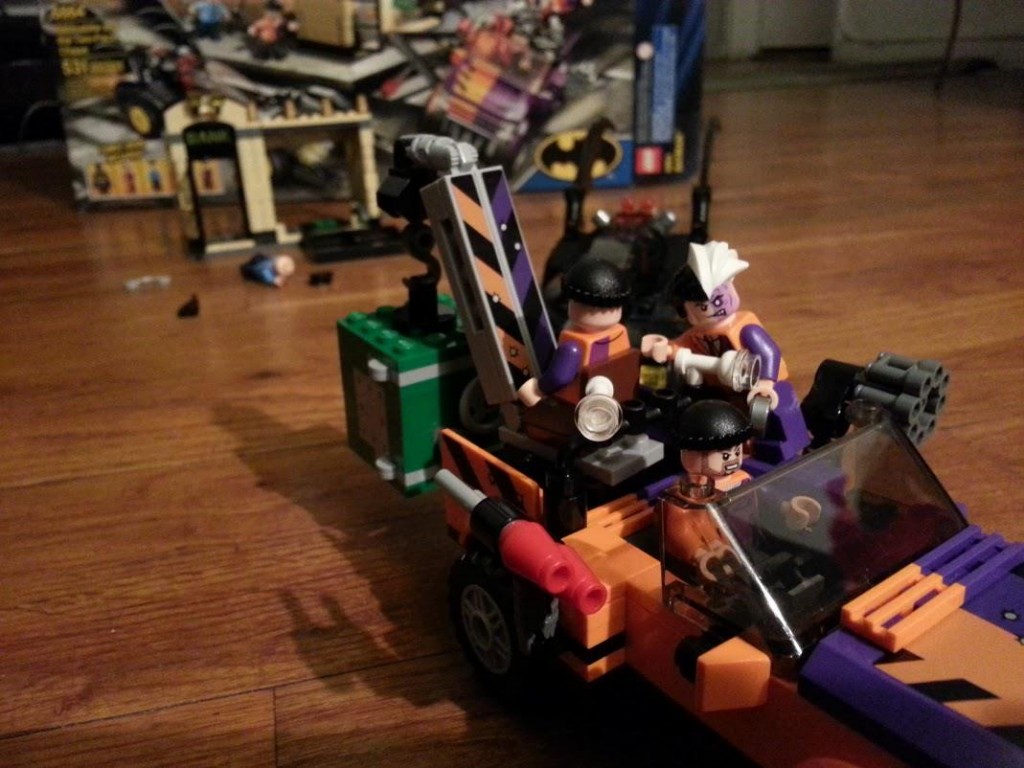 LEGO Batmobile catches up to Two-Face