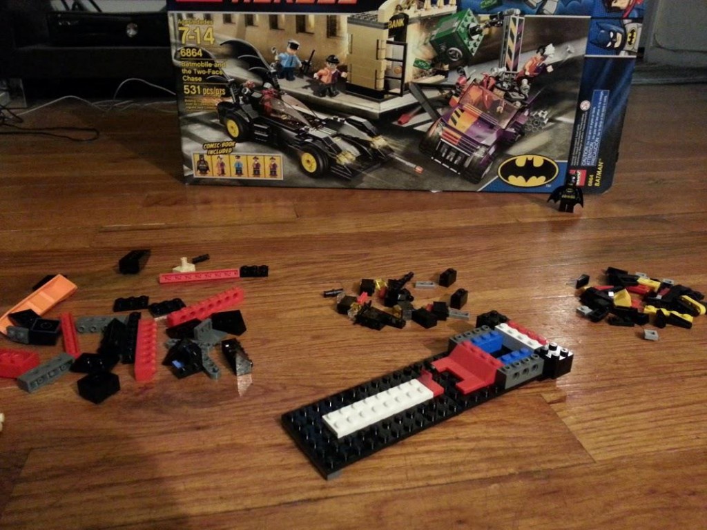 LEGO Two-Face Chase: Step 2