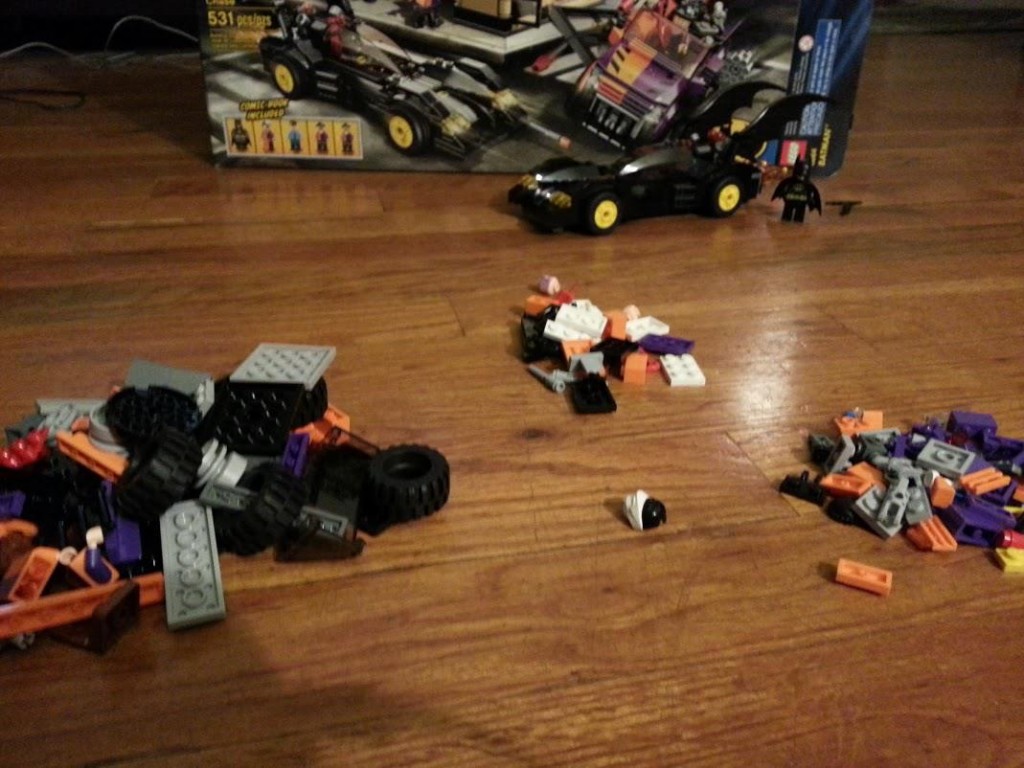 LEGO Two-Face Chase: Step 6