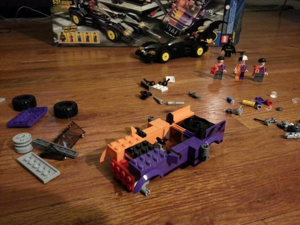 LEGO Two-Face Chase: Step 8
